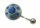 Piercing Bauchnabel Titan blau Banane Bauchnabelpiercing Qualität
