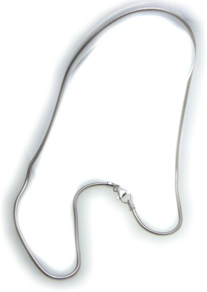Schlangenkette in echt Silber 925  2,0 mm  40  42  45  50  cm Sterlingsilber Länge 50 cm