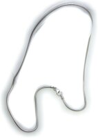 Schlangenkette in echt Silber 925  2,0 mm  40  42  45  50...