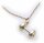 Anhänger Hantel in Gold 585 plastisch Bodybuilding Gelbgold Unisex