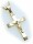 Anhänger Kreuz mit Jesus echt Gold 375 Gelbgold Unisex Neu Qualität günstig