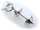 Anhänger Hantel groß echt Silber 925 Sterlingsilber Gewicht Bodybuilding Unisex