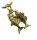Anhänger Sternzeichen Fische echt Gold 333 Gelbgold Tierkreiszeichen klein 8kt