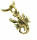 Anhänger Sternzeichen Skorpion echt Gold 333 massiv Tierkreiszeichen Gelbgold