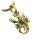 Anhänger Sternzeichen Skorpion Sterling Silber 925 Tierkreiszeichen Horoskop