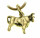 Anhänger Sternzeichen Stier echt Gold 333 massiv Tierkreiszeichen klein 8kt Neu