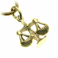 Anhänger Sternzeichen Waage Sterling Silber 925...