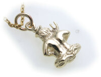 Anhänger Sternzeichen Wassermann Sterling Silber 925 Tierkreiszeichen Horoskop