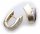 Damen Ohrringe Klapp Creolen 585 Gold Zirkonia Damen teilrhod. Gelbgold er-