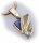 Damen Anhänger Lapis mit Brillant 0,02ct echt Gold 333 Gelbgold Diamant