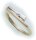Damen Ring Brillant 0,02ct echt Gold 585 teilmatt Gelbgold Diamant SI