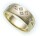 Damen Ring Brillant 0,32ct echt Gold 585 massiv Gelbgold SI Diamant