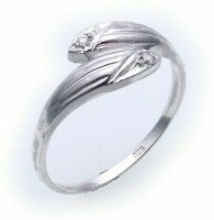 Damen Ring echt Silber 925 mit Zirkonia Ring Sterlingsilber