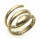 exkl. Schlangenring echt Gold 750 mit Rubin Ring Schlange 18kt  Gelbgold Unisex