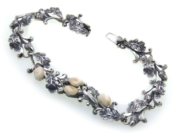 Grandel Armband echt Silber 925 Jagdschmuck Grandelschmuck Grandelarmband