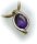 Anhänger echt Gold 333 echt Amethyst 9x7mm Qualität Gelbgold Damen 8kt