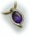 Anhänger echt Gold 333 echt Amethyst 9x7mm Qualität Gelbgold Damen 8kt