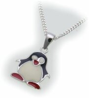 Anhänger Pinguin echt Silber 925 Qualität...