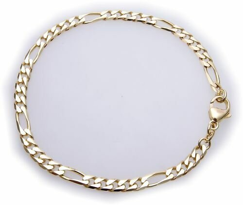 Armband Figarokette in Gold 333 19 cm 8kt au Collier Gelbgold Damen