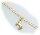 Armband Kinder 14 cm echt 333 Gold Figarrokette Pferd Kinderarmband Gelbgold