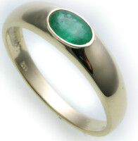 Bestpreis Damen Ring echt Gold 333 Smaragd 8kt Gelbgold made Germany Grün 50