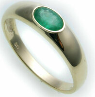 Bestpreis Damen Ring echt Gold 333 Smaragd 8kt Gelbgold made Germany Grün 50