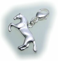 Charm Pferd echt Silber 925 Bettelarmband Charms...