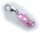 Charm Sandale pink Silber Zirkonia 925 Bettelarmband Zehensandale Sterlingsilber