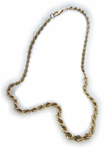 Collier  Kordelkette in Gold 333 42 cm 8kt auch als Armband Gelbgold Damen