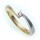 Damen Ring Brillant 0,023ct echt Gold 585 Bicolor Gelbgold Diamant SI