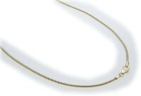 Collierkette in Gold 585 2,0 mm Schlangenkette 45cm...