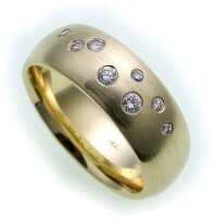 Damen Ring Brillant 0,19ct echt Gold 585 Qualität...