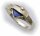 Damen Ring Lapis mit Brillant 0,02ct echt Gold 333 Gelbgold Diamant Qualität