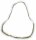 exklusives Collier echt Gold 333 Zirkonia teilmatt 8kt Halskette Damen Gelbgold