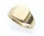 Herren Ring echt Gold 585  mit Monogrammgravur Gelbgold Qualität 14