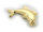 Kinder Anhänger Delfin 3D mattiert Glanz 585 Gold Gelbgold Qualität Delphin Neu