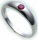 Neu Bestpreis Damen Ring echt Weißgold 585  Rubin 14kt Qualität Gold Rot
