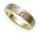 Damen Ring echt Gold 333 Zirkonia mattiert Gelbgold 8kt