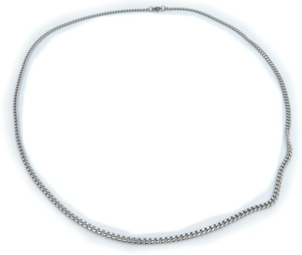 Neu Halskette Panzerkette flach aus Edelstahl 3,0 mm alle Längen mögl. Top Kette