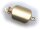 Perlschließe echt Gold 585 Gelbgold eckig matt Steinketten Schließe 14kt Schloß