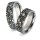 Titanfactory Titan Trauringe TF101 mit 1 Brillanten ges. 0.03 ct. w/si 52451