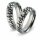 Titanfactory Titan Trauringe TF107 mit 1 Brillanten ges. 0.03 ct. w/si 52452