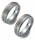 Titanfactory Titan Trauringe TF56 mit Brillant  0.02 ct. Diamant