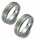 Titanfactory Titan Trauringe TF56 mit Brillant  0.02 ct. Diamant