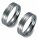 Titanfactory Titan Trauringe TF58 mit Brillant   0.06 ct. Diamant