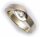 Damen Ring echt Gold 585 Brillant 0,13 carat 14kt Gelbgold Diamant
