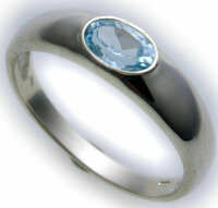 Bestpreis Damen Ring echt Weißgold 333 Topas  8kt...