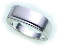 Damen Ring echt Silber 925 teilmattiert massiv...
