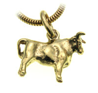 Anhänger Sternzeichen Stier echt Gold 585 massiv...