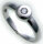 Damen Ring echt Weißgold 333 mit Zirkonia Gold günstige Qualität Damenring Neu